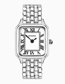Sekonda Monica maxi Женские аналоговые часы 30 мм в серебряном цвете 136909444 | silver