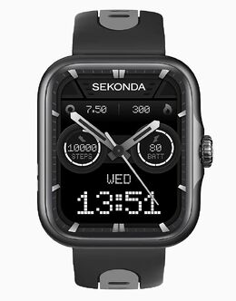 Часы Sekonda Sekonda motion pro 39 мм прямоугольные черные 149071281 | black