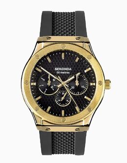 Мужские аналоговые часы Sekonda Titan 42 мм в золоте 139596560 | gold