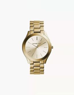 Женские часы Michael Kors с тремя стрелками, из нержавеющей стали золотистого оттенка — ЗОЛОТО 147713120 | gold