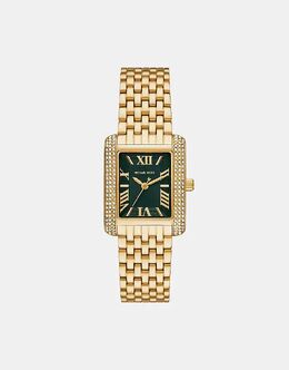 Женские часы Michael Kors с тремя стрелками, из нержавеющей стали золотистого оттенка — ЗОЛОТО 147713074 | gold