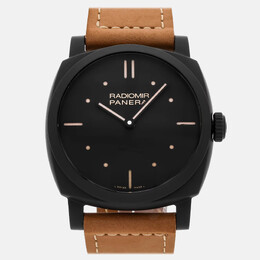 Panerai Radiomir 1940 PAM00577 Manual Winding Black Ceramic Men’s Wristwatch 48mm 1190749