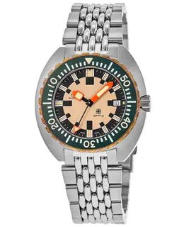 Doxa Army Automatic Beige Dial Steel Men's Watch 785.60.031.10
