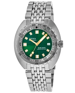 Doxa Sub 300T Sea Emerald Automatic Green Dial Stainless Steel Men's Watch 840.10.131.10