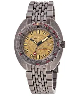 Doxa Sub 300T Clive Cussler Automatic Beige Dial Stainless Steel Men's Watch 840.80.031.15