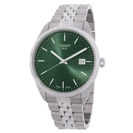 Tissot Ballade Quartz Green Dial Mens Watch T1564101109100