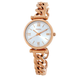 ES5330 Fossil Carlie Quartz Watch - Analog Movement with Mineral Crystal