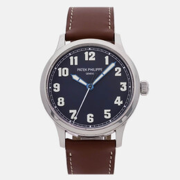 Patek Philippe Pilot's Calatrava 5522A-001 Automatic Blue Stainless Steel Men’s Wristwatch 42 mm 1206532