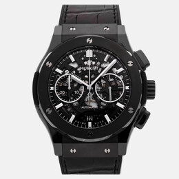 Hublot Classic Fusion 525.CM.0170.RX Automatic Black Ceramic Men’s Wristwatch 45 mm 1207186