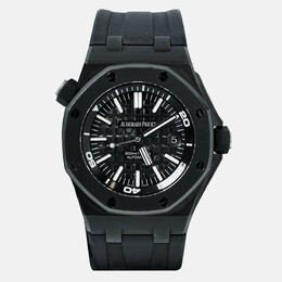 Audemars Piguet Royal Oak 15703ST Automatic Black Stainless Steel Men's Wristwatch 42 mm 1209574