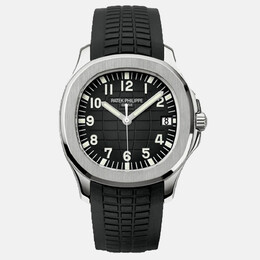 Patek Philippe Aquanaut 5167A Automatic Black Stainless Steel Men's Wristwatch 40 mm 1209589