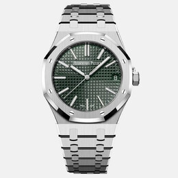 Audemars Piguet Royal Oak 15510ST.OO.1320ST.09 Automatic Green Stainless Steel Men's Wristwatch 41 mm 1209571