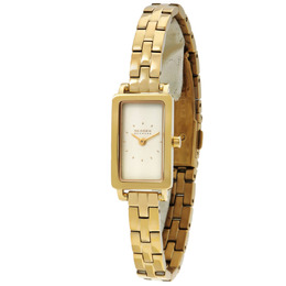 Hagen Micro Series Gold Dial Ladies Watch SKW3154