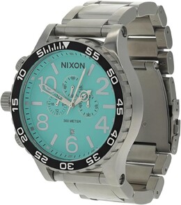 Часы 51-30 Chrono Nixon, цвет Silver/Turquoise 9902180 | silver/turquoise