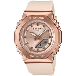 Casio G-Shock Gms2110 Series Quartz Analog-Digital Rose Gold Dial Ladies Watch gms2110pg-4a