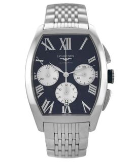 Pre-owned Longines Evidenza Chronograph Mens Watch L2.643.4.91.6