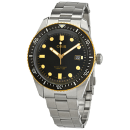 Pre-owned Oris Divers Sixty-Five Automatic Black Dial Mens Watch 01 733 7720 4354-07 8 21 18