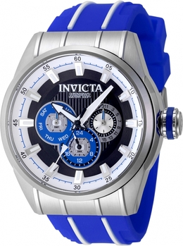 Invicta 49050 Speedway Mens Quartz Watch Black Dial