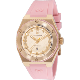 Technomarine CORAL Quartz Gold Dial Unisex Watch tm-416082