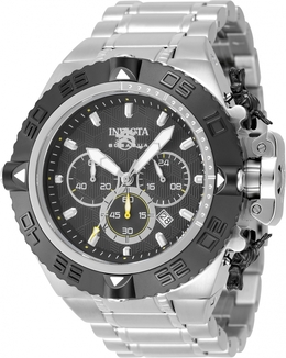 Invicta Subaqua Noma IV Chronograph GMT Men's Watch Black Dial Model 48198