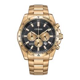 Citizen Sports Chronograph Quartz Black Dial Mens Watch an8233-51e