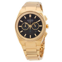 Citizen Axiom SC Chronograph Black Dial Mens Watch ca4582-54e