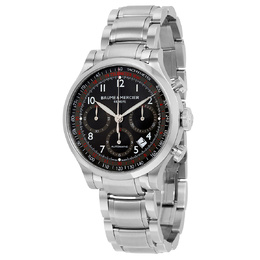 Baume & Mercier Baume and Mercier Capeland Black Dial Chronograph Mens Watch 10062 a10062