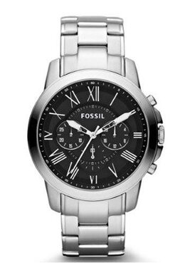Часы Fossil, серебряный fs4736 | srebrny