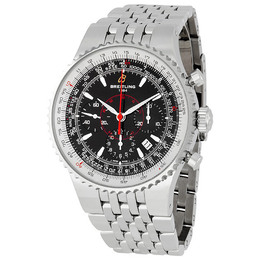 Pre-owned Breitling Montbrillant Legende Stainless Steel Mens Watch A2335021-BA24SS a2335021/ba24