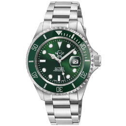 Gevril Liguria Automatic Green Dial Mens Watch 42146