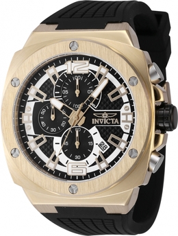 Invicta Racing Chronograph Quartz Black Dial Mens Watch - 48166