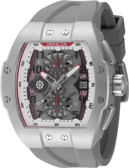 Invicta 48026 - Men's Racing Chronograph Grey Dial Quartz Watch