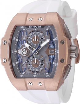 Invicta Racing Chronograph Quartz Grey Dial Mens Watch Art. 48028