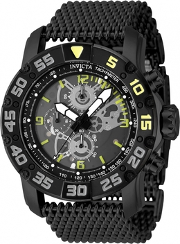 48055 Invicta Racing JM Chronograph Mens Watch Limited Edition Black Dial