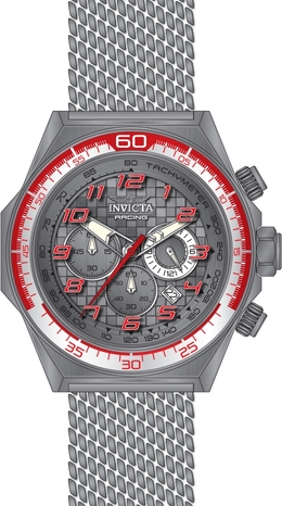 Men's Invicta Racing Chronograph GMT Quartz Watch Model 47904
