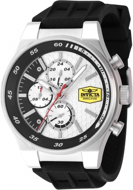 Invicta 47736 Racing Chronograph GMT Quartz White Dial Mens Watch