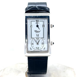 Chopard Dual Time Quartz White Dial Ladies Watch - Model: 2240