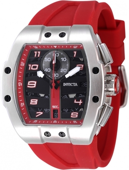 Invicta Racing Chronograph Quartz Black Dial Mens Watch Model 47367