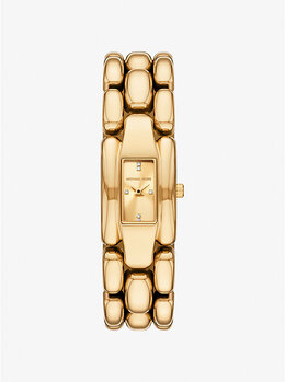 Мини-часы Hally с инкрустацией в золотом тоне Michael Kors, золотой mk4921 | gold
