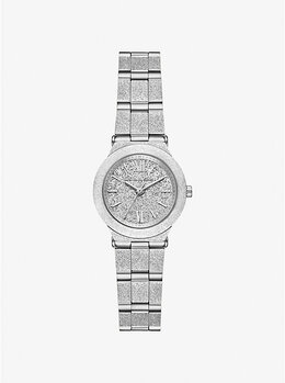 Маленькие часы Billie в серебристом тоне с матовым покрытием Michael Kors, серебряный mk7555 | silver