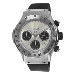 Pre-owned Hublot Super B Chronograph Automatic Silver Dial Mens Watch 192.440.1