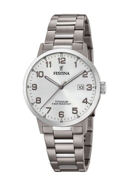 Мужские наручные часы F20435/1 Festina, серебро 8430622738821 | silber