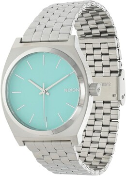 Часы Time Teller Nixon, цвет Silver/Turquoise 8277573 | silver/turquoise