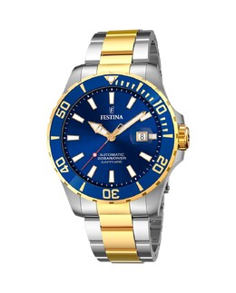 Мужские часы F20532/1 Автоматические разноцветные стальные Festina, мультиколор 8430622767449 | multicolor