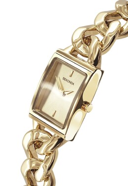 Часы CLAUDIA RECTANGULAR CASE Sekonda, золото seu51m01l-f11 | champagne
