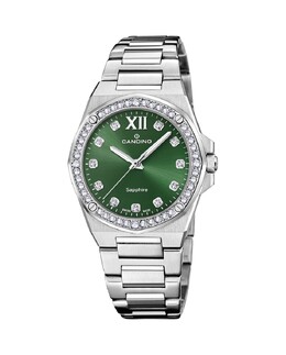 C4751/5 Новинка женские часы из серебряной стали Candino, серебро 8430622812828 | plata
