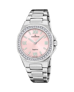 C4753/3 Новинка женские часы из серебряной стали Candino, серебро 8430622813184 | plata