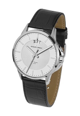 Мужские часы 1-1540Б Jacques Lemans, цвет Silber Schwarz 4040662098324 | silber schwarz