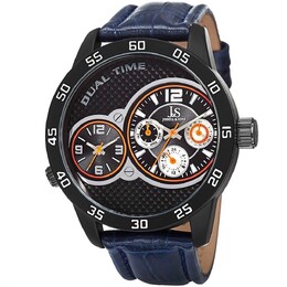 JS97 Повседневные часы в круглом корпусе Joshua & Sons, черный m848572067799 | black