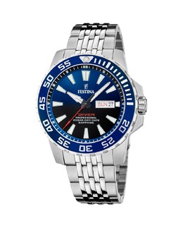 F20661/1 Мужские часы из серебристой стали The Originals Festina, серебро 8430622805868 | plata